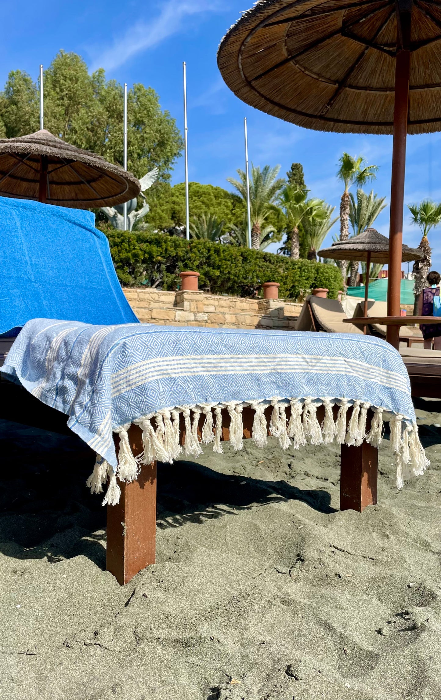 Beachie Blanes Baby blauw/blauw