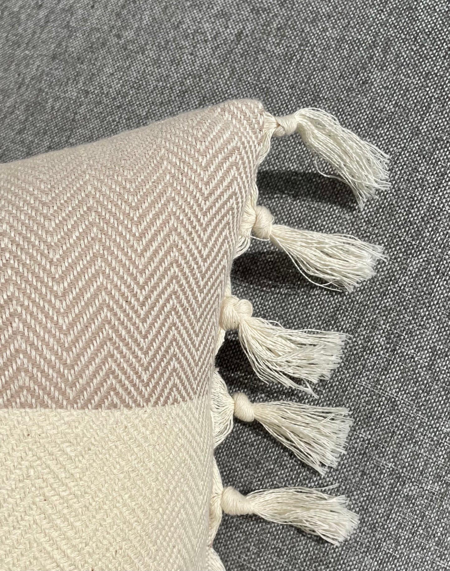Beachie kussen Cannes beige 50 x 50 cm