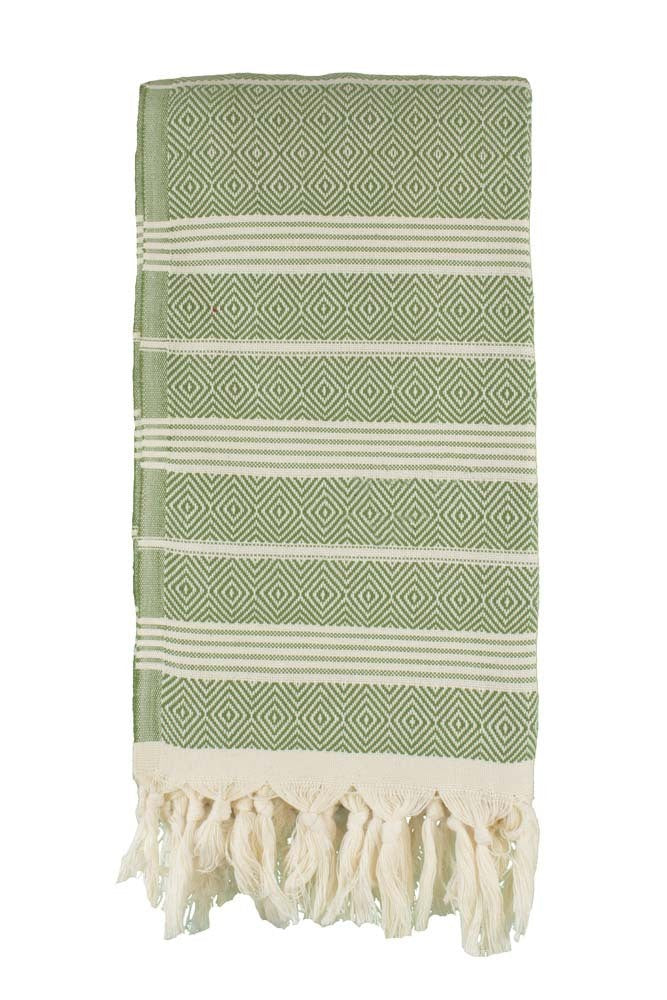 Beachie Blanes Moss groen/ivoor