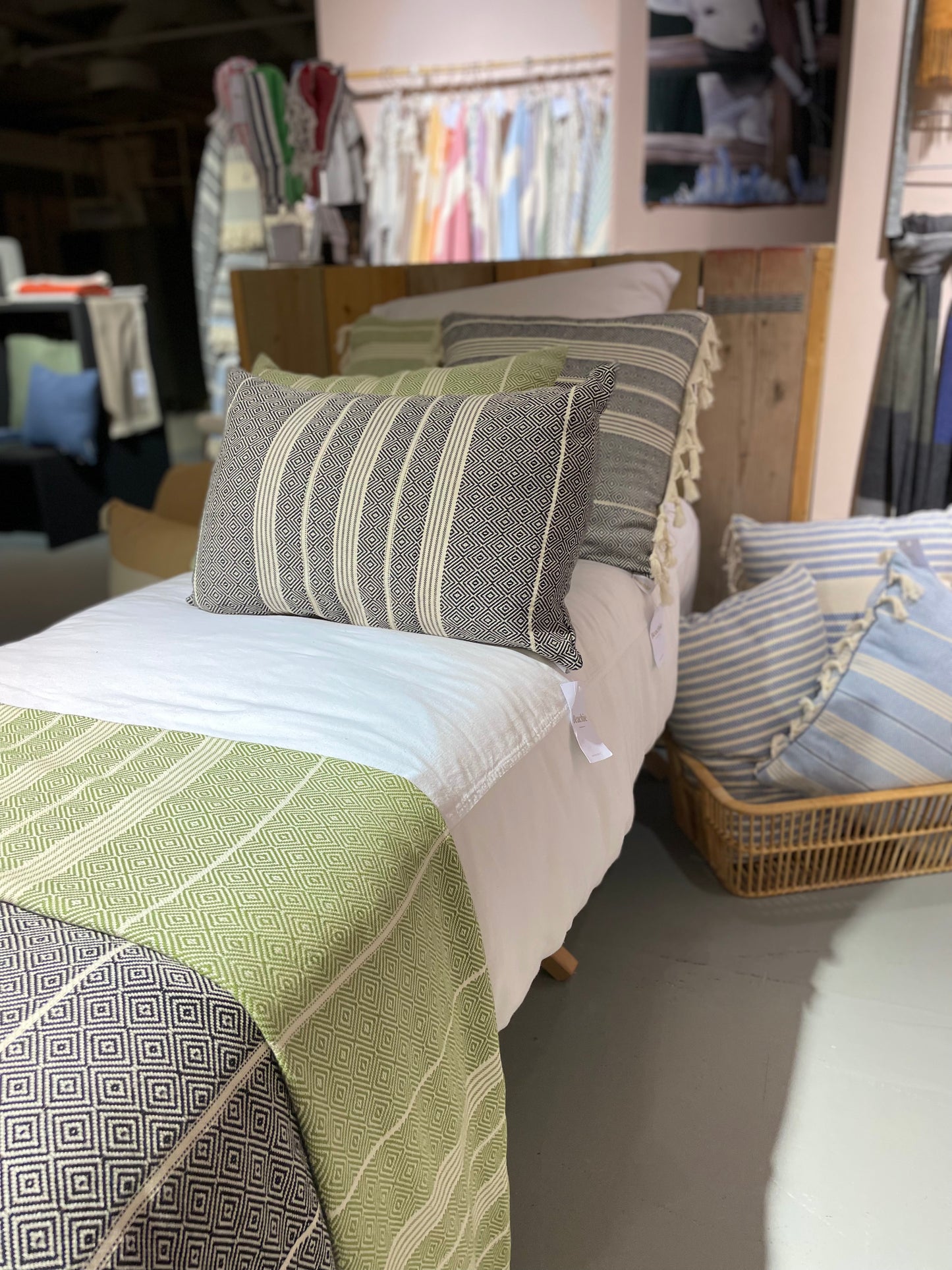 Beachie Blanes zwart 60 x 40 cm