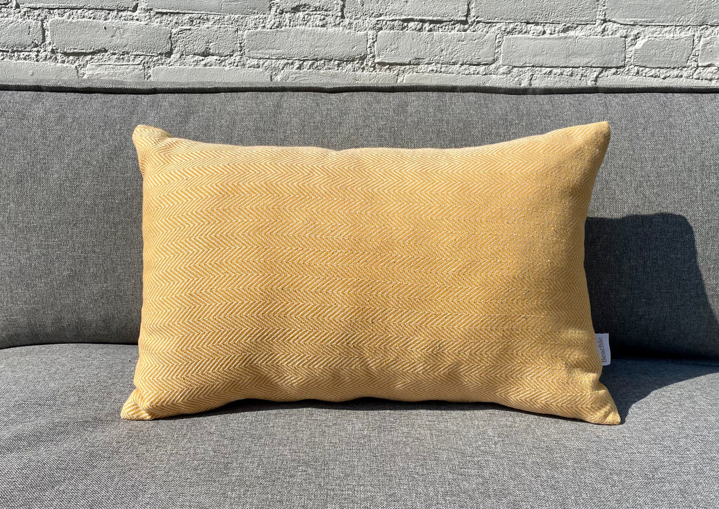Beachie kussen Cannes Geel 60 x 40 cm