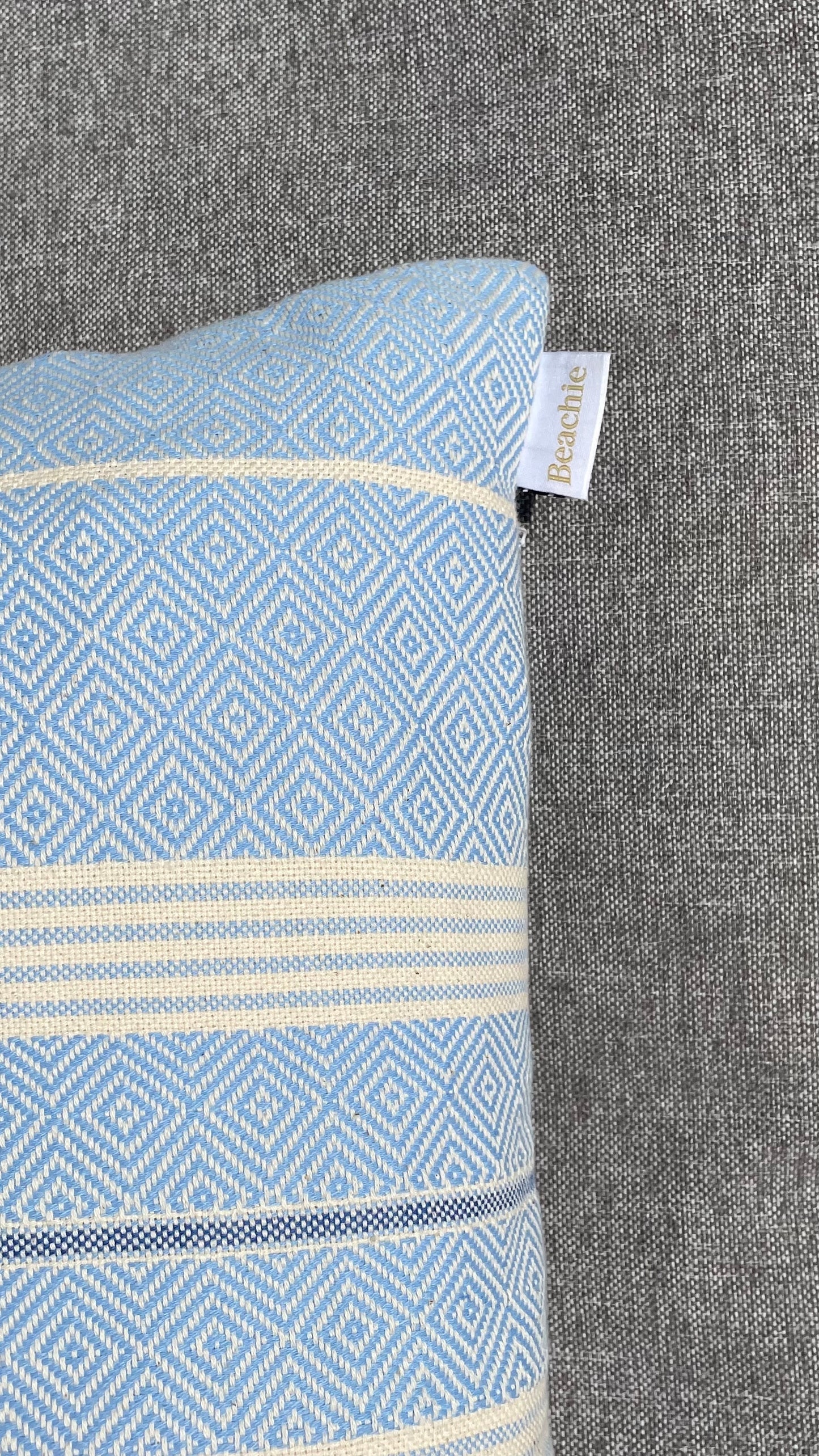 Beachie kussen Blanes licht blauw 60 x 40 cm