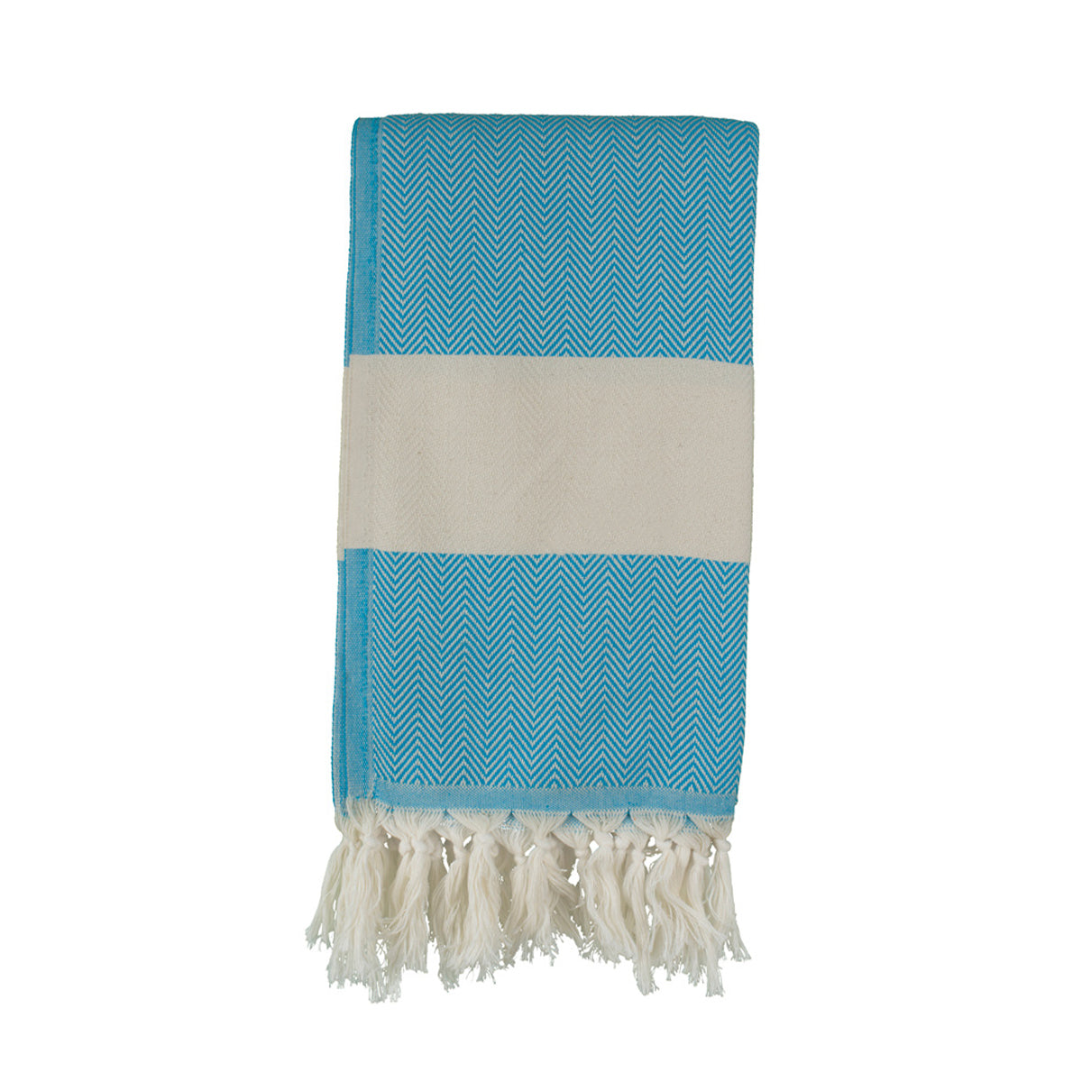 Beachie Cannes Turquoise / ivory